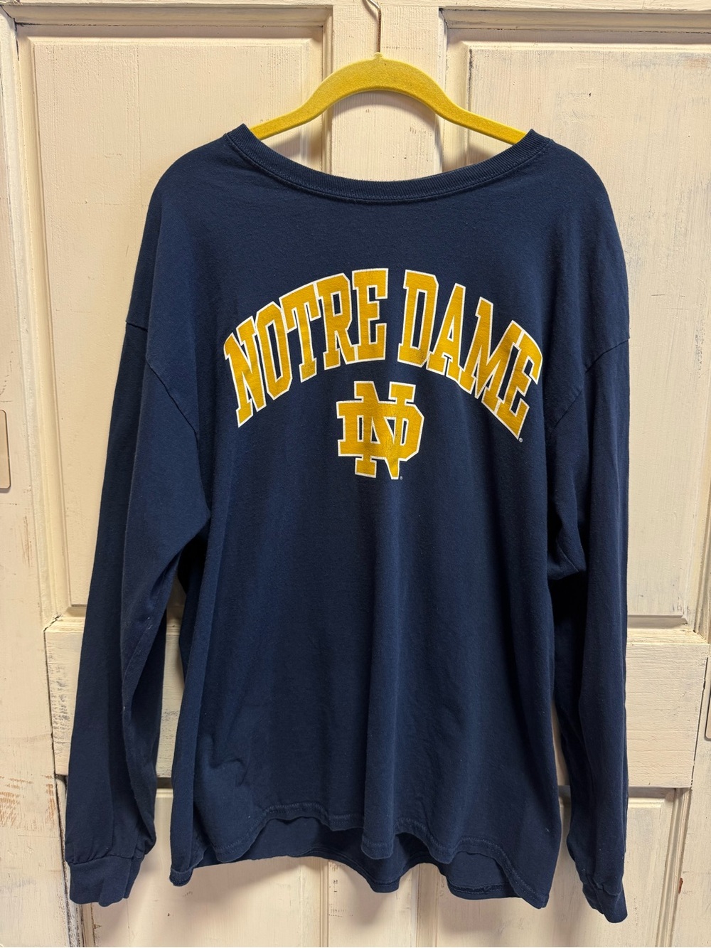 Men’s Notre Dame Long-Sleeve Shirt